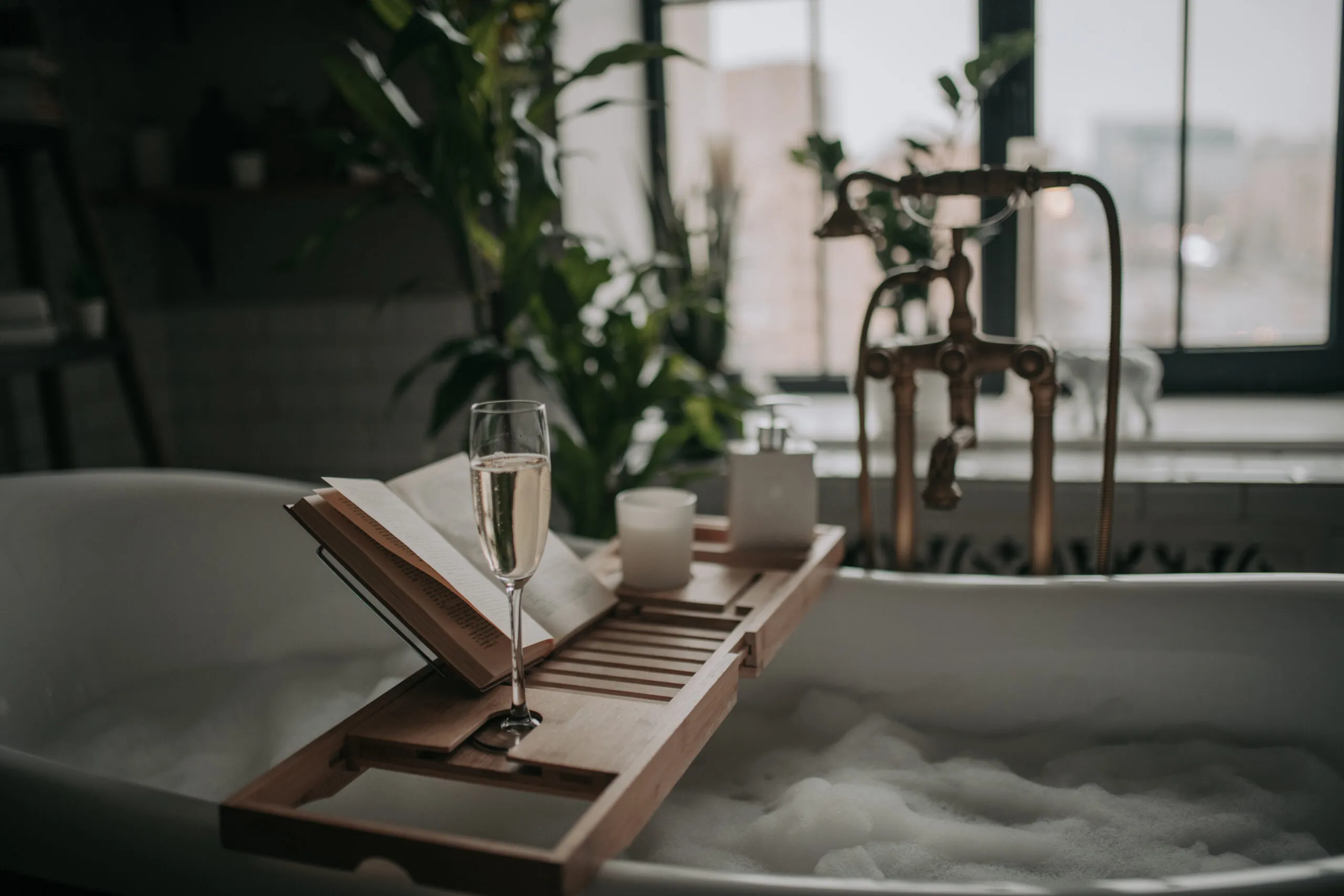 Simplicity utility beauty soft hues organic shapes native eclectic textures cozy bathroom window in natural light.