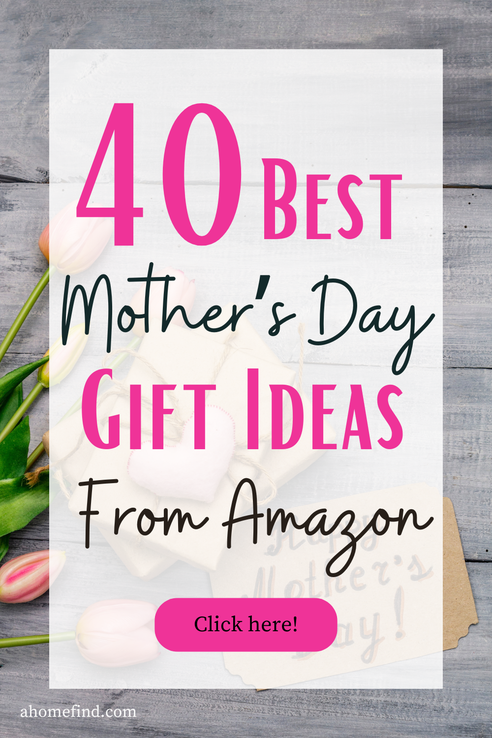 40 best mother's day gift ideas.
