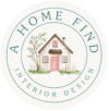 A Home Find interior design logo.