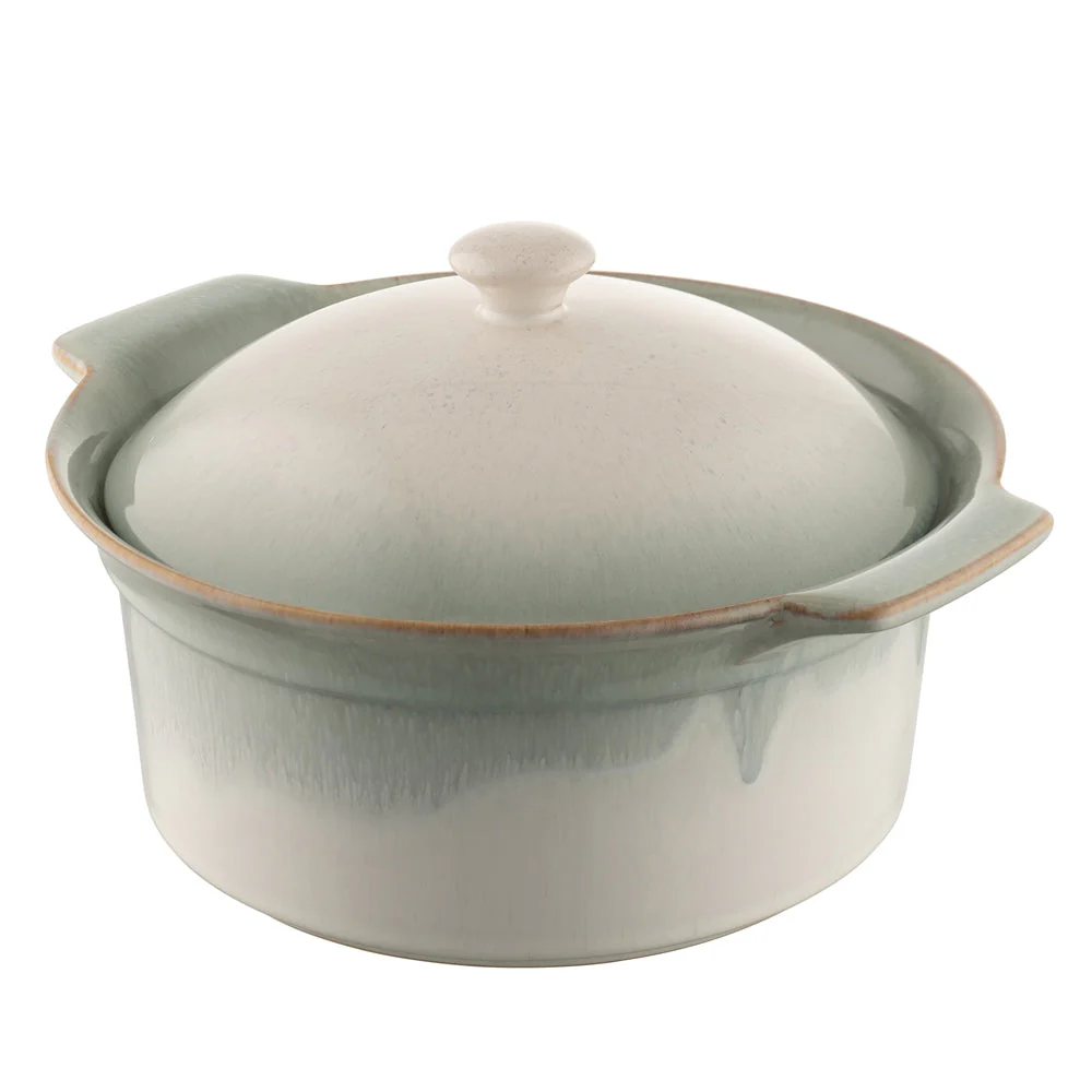 Belleek Tivoli Collection Covered Round Casserole.