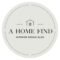 A home find, interior design blog logo.