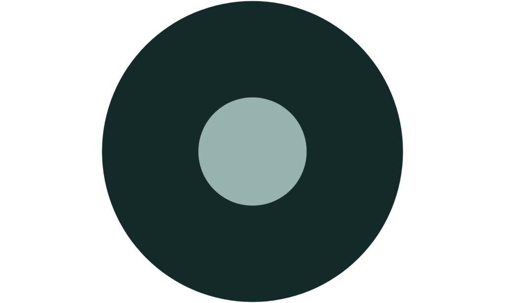 Dark green and light green color palette.